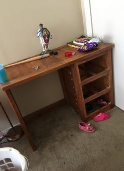 Free desk comes as is