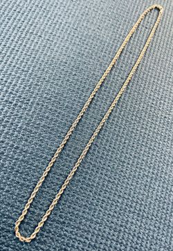 Gold Rope Necklace