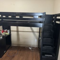 Kids Twin Loft bed