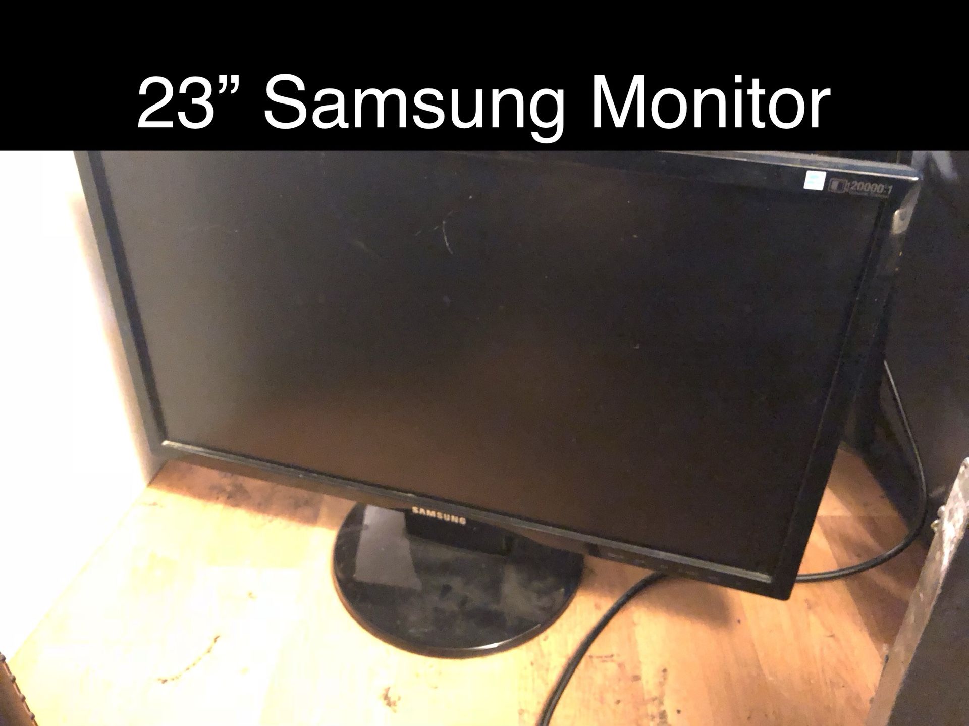 Samsung SyncMaster 2343BWX 23” Computer Monitor