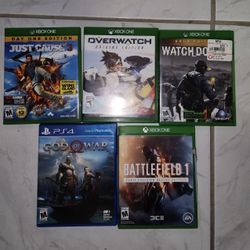 Xbox One And Ps4 Games
