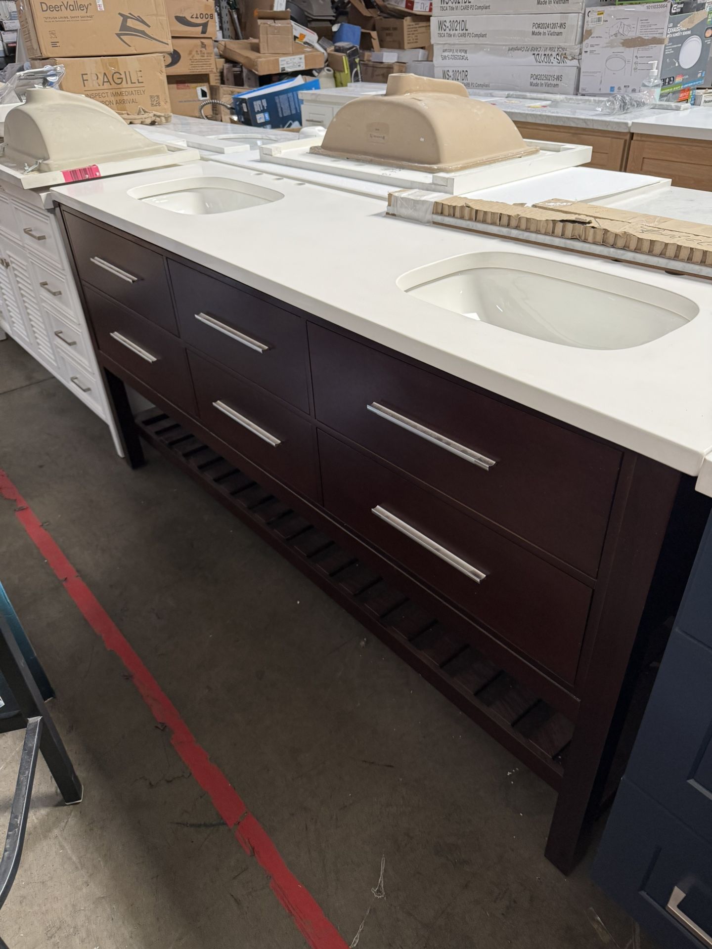 Bathroom Vanity 72”