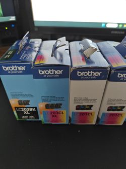 Brother Ink Cartridge Bundle – LC203 & LC201