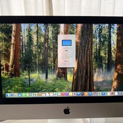iMac Retina 4K, 21.5-inch, 2019