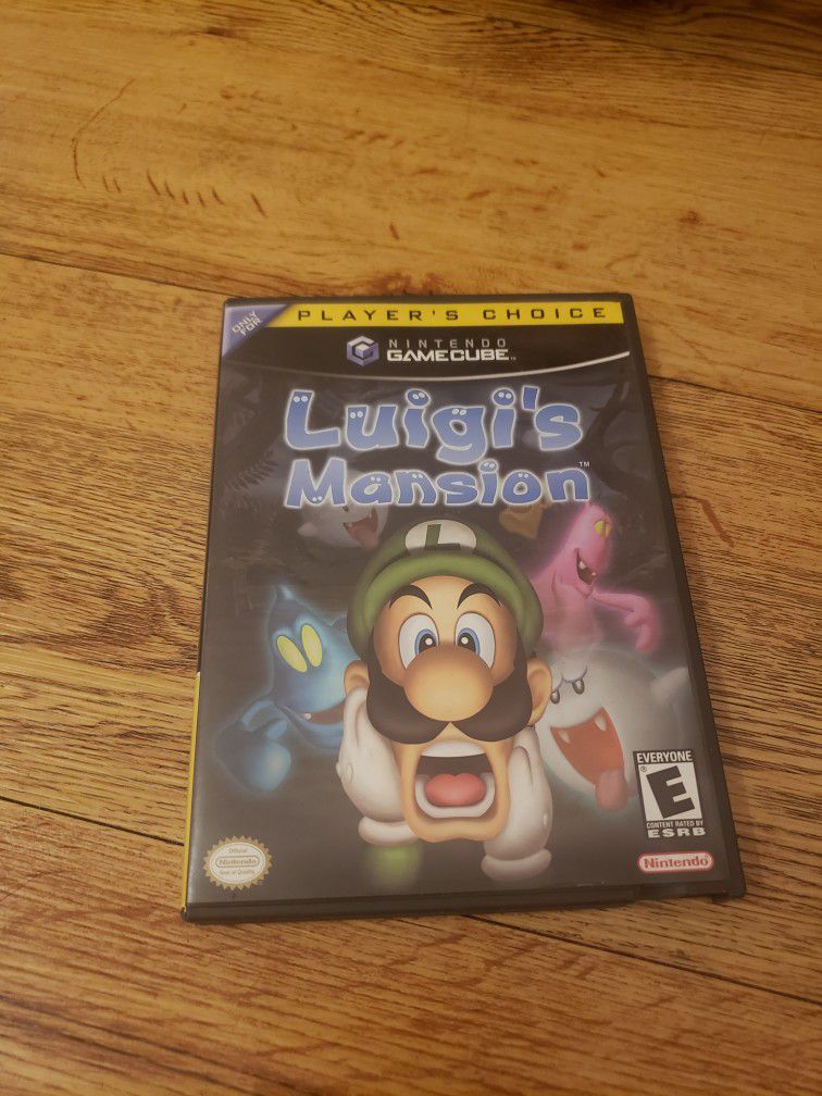 Gamecube Luigi's Mansion