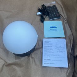 Onn Disco Lamp Speaker With Color/white LED Lighting 