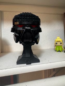 LEGO Star Wars Dark Trooper Helmet Build