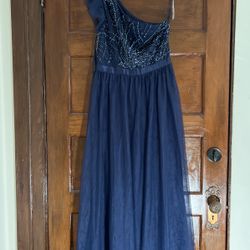 Blue Ladies Dress