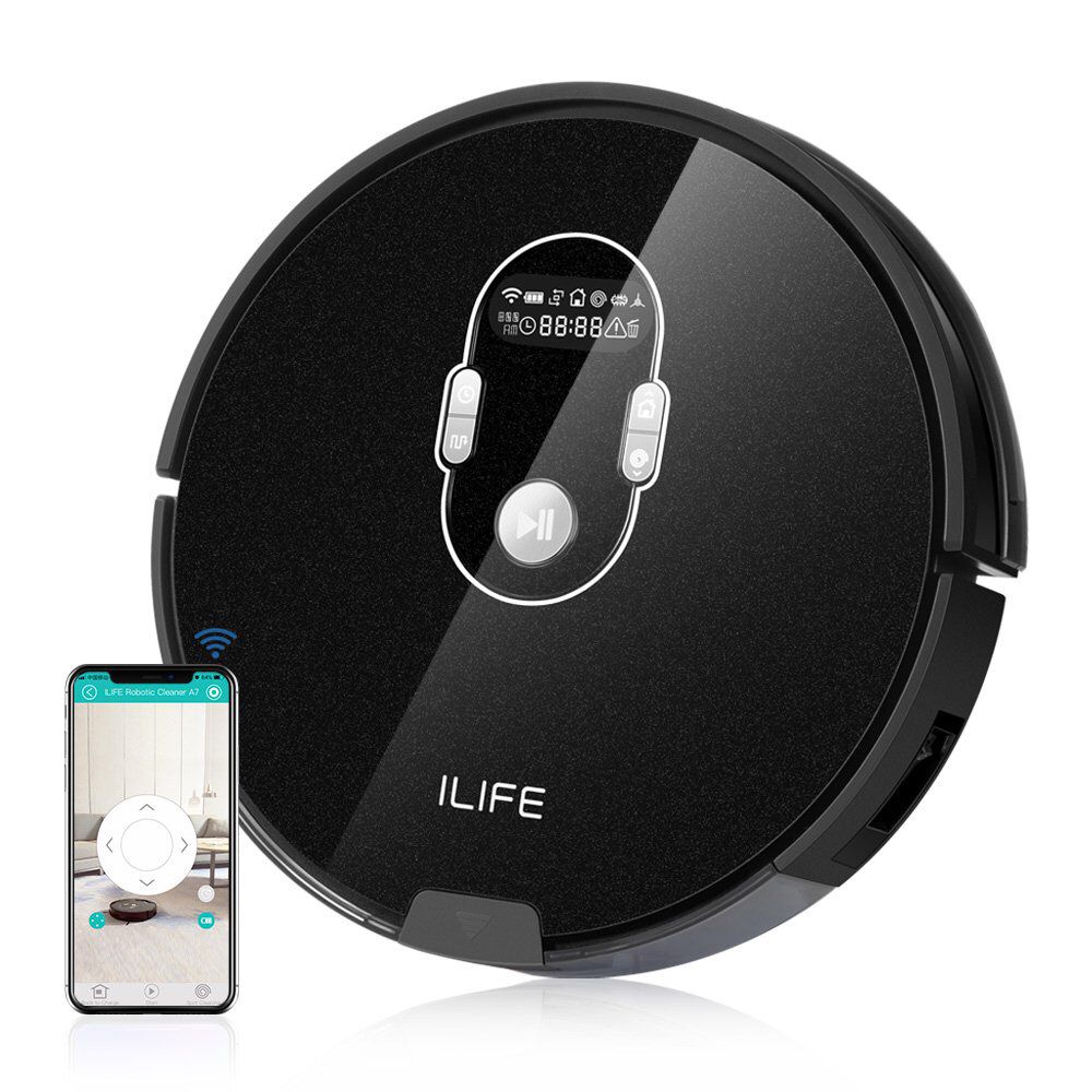 ILIFE A7 Robotic Vacuum Cleaner with High Suction, Full Warranty with Receipt