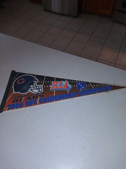 CHICAGO BEARS 2006 NFC CONFERENCE CHAMPIONS PENNANT