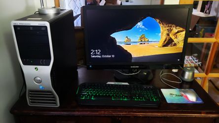 Home office station | Desktop computer | PC