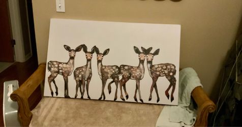Deer painting