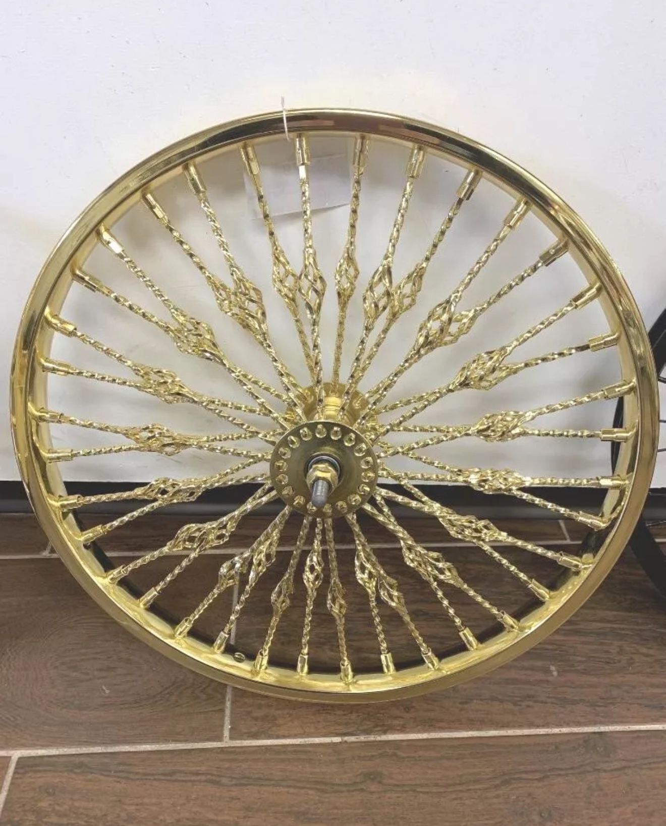 Lowrider Twisted Cage Front Rim For Lowrider Bicycle