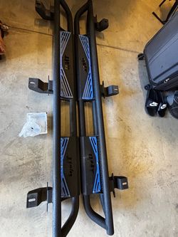 OMT Running Boards/Side Steps Pair (Steel) 71’ Inch Long (Length) 6.3 Inch (Width)