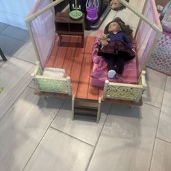 American Dream Doll and Camping Set With Accessories 