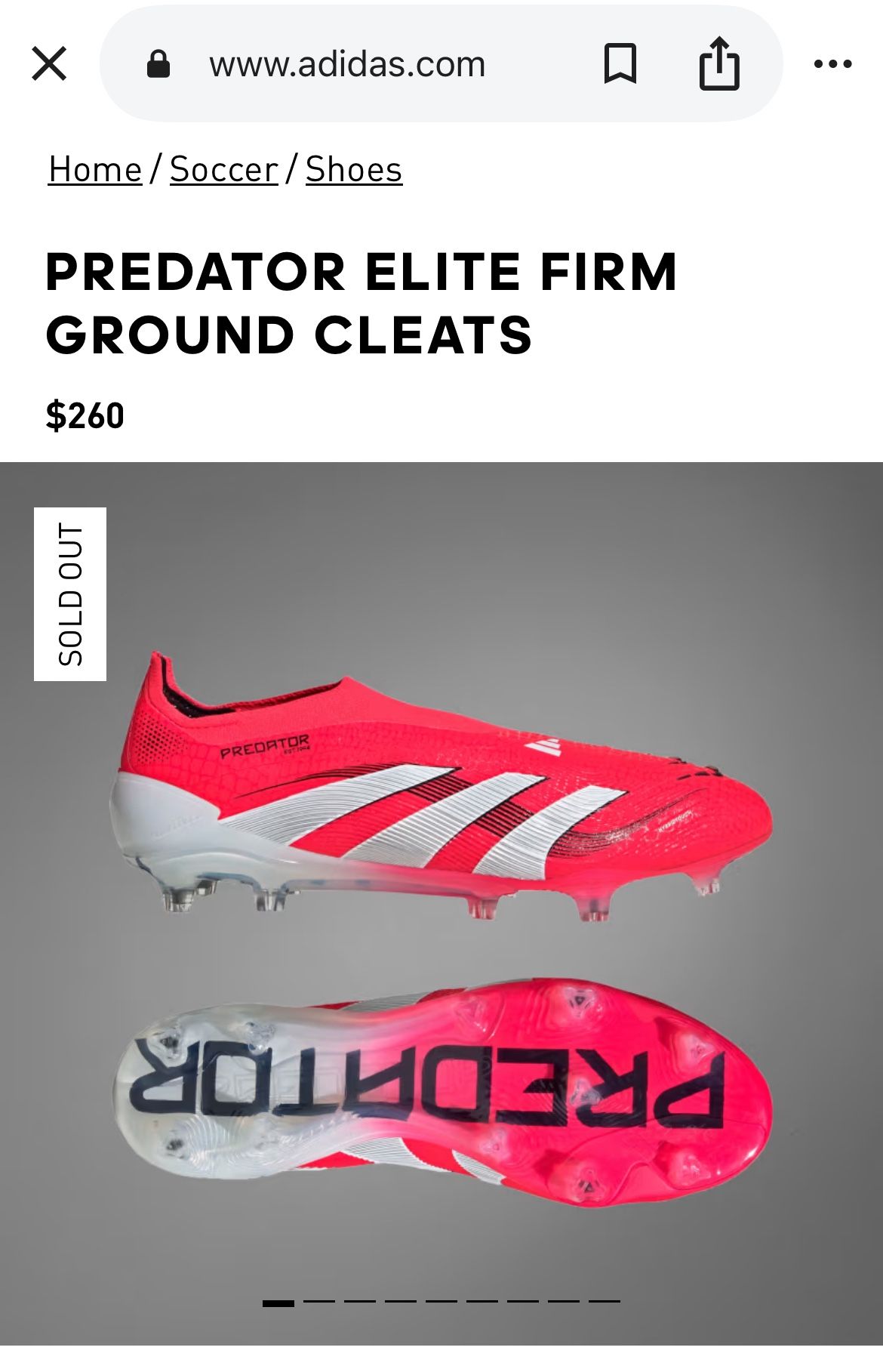 Predator Cleats