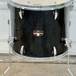 Tama Imperialstar 16" Floor Tom Hairline Black for Drum Set