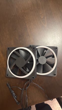 Nzxt black rbg fans