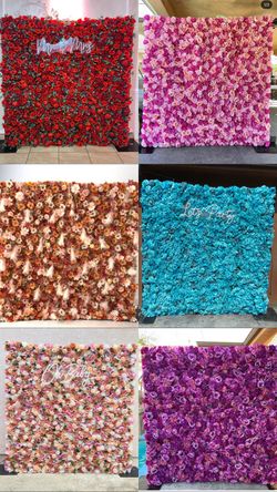 Flower Wall Backdrop