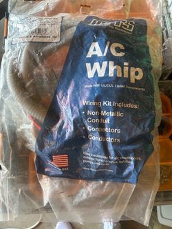 A/c whip 3/4 & 1/2