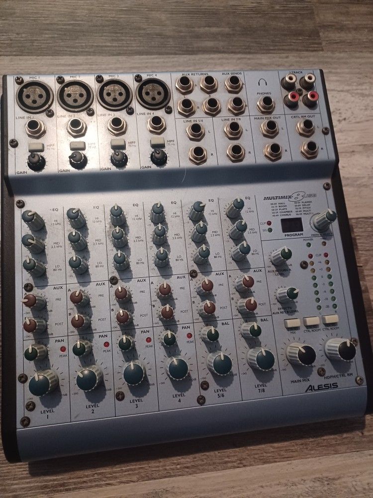 Alesis Multimix 8 USB Audio Mixer