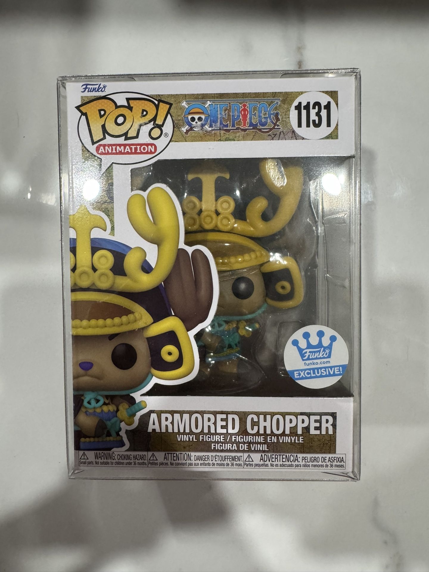 Funko Pop One Piece Tony Tony Chopper (Armored) Figure Exclusive