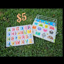ABC, 123, Shapes Puzzle 