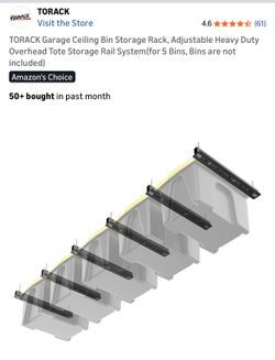 Garage Tote Rack