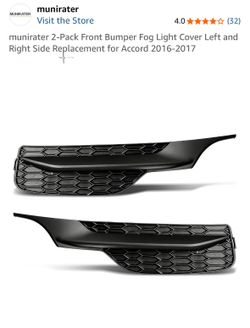 Accord fog light covers