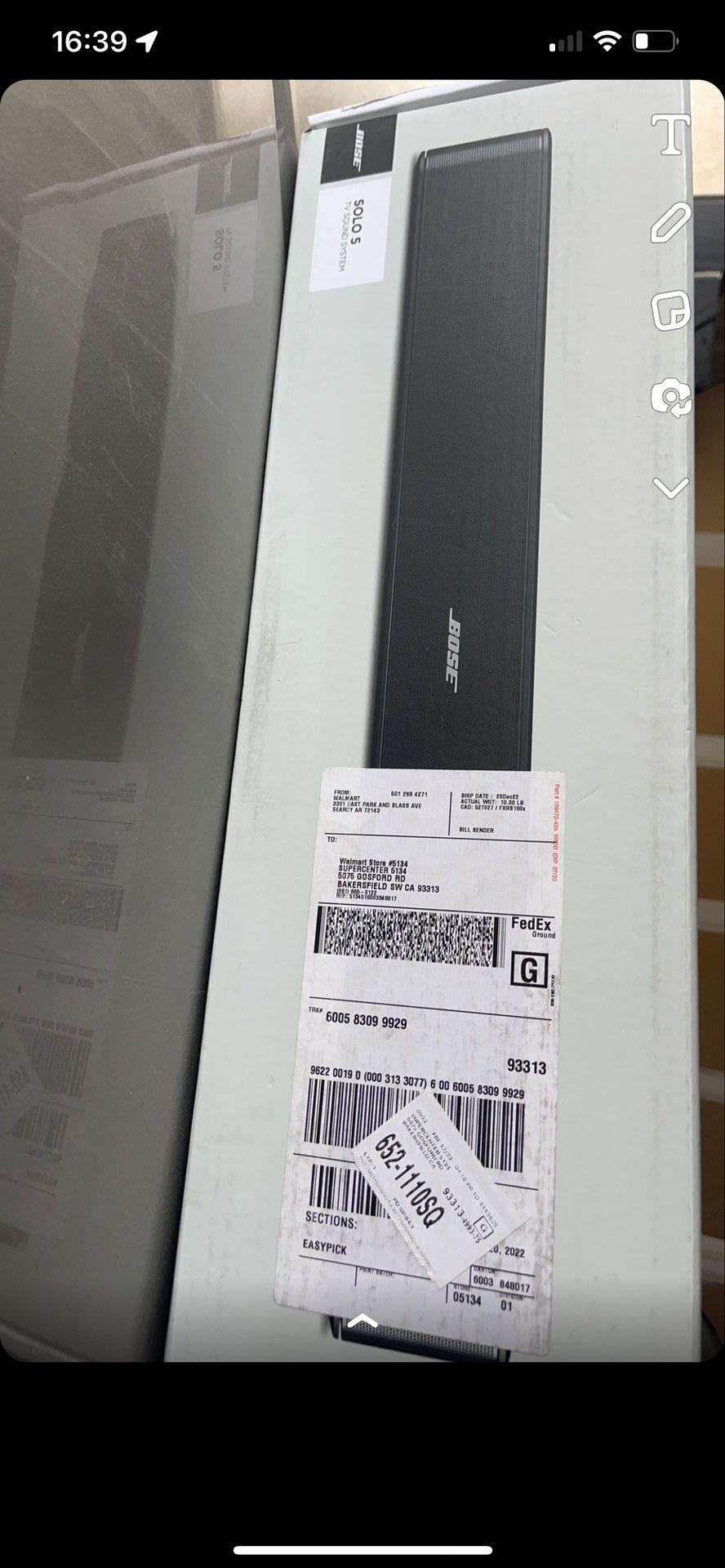 Brand New Bose Speaker