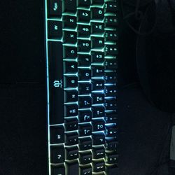 RGB Gaming Keyboard (60%) and mouse