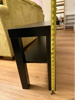 Black shoe rack