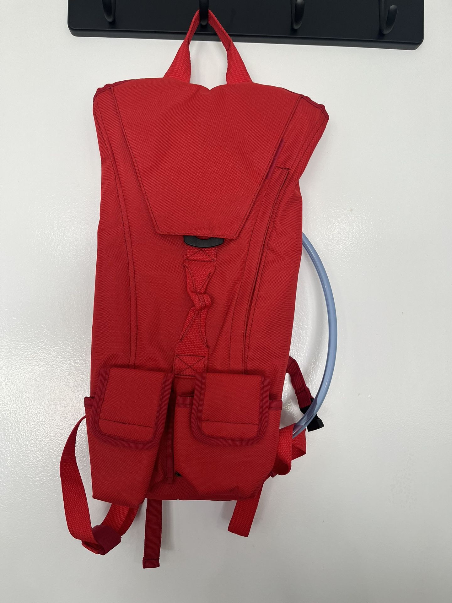 Red Hydration Backpack