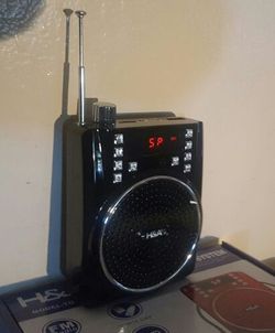 Portable pa system..Radio fm portable