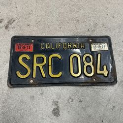 California Black Plate