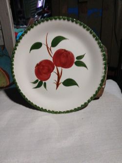 Vintage  Blue Ridge Sputhern Pottery Quaker Apple Price