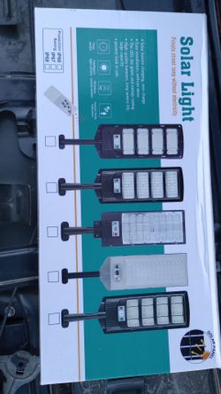 Sensor solar light