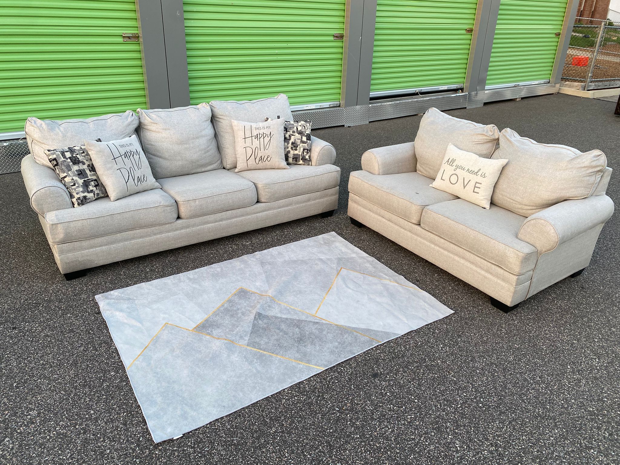 FREE DELIVERY 🚚 AND INSTALLATION - Ashley Furniture Sofa Sleep 🛌 and Love Seat set