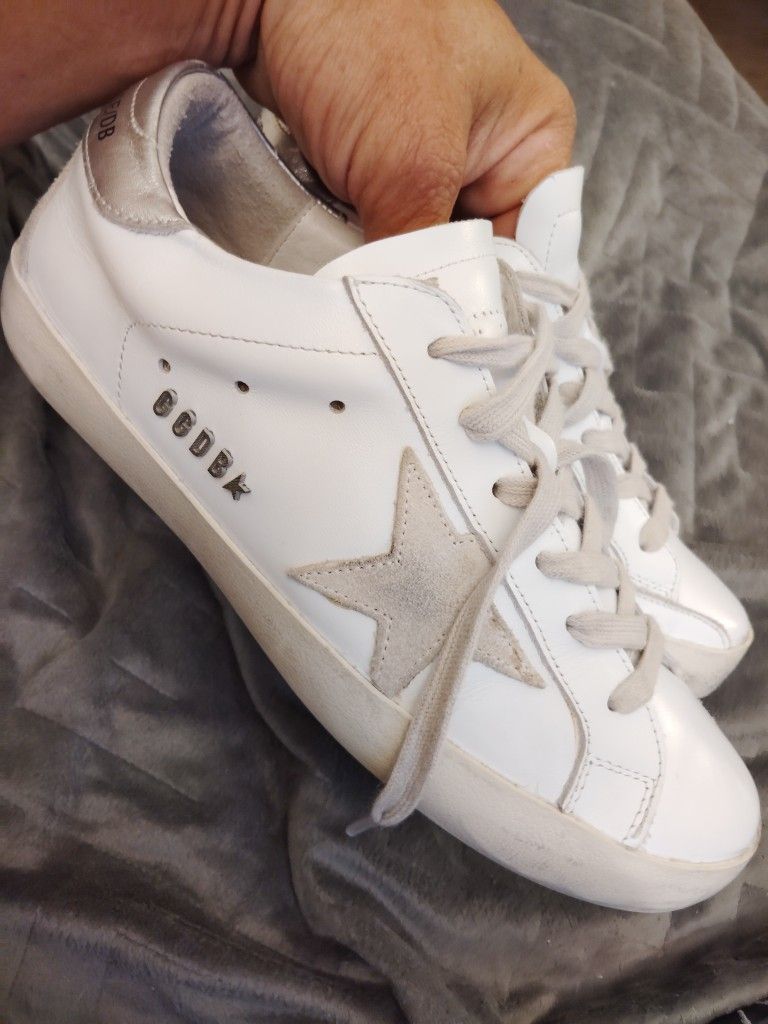 Golden Goose
Super-Star Mixed Leather Sneakers