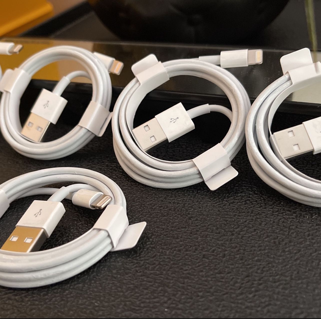5x Genuine Apple Lightning USB Cable for iPhone or iPad