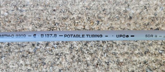 Potable tubing