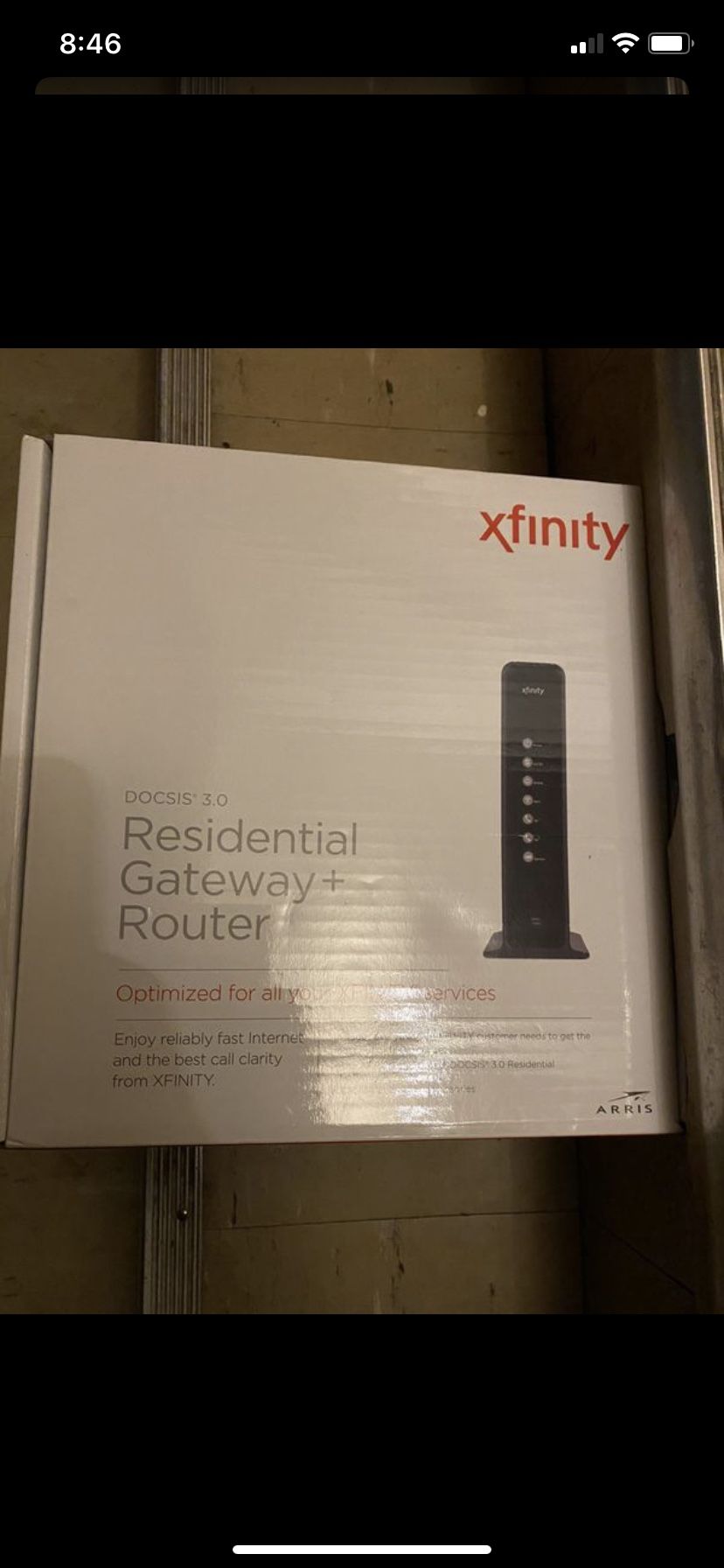 Comcast modem/router