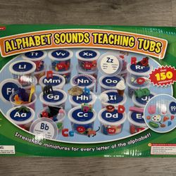 Great condition! Lakeshore Learning Alphabet Sounds Teaching Tubs.