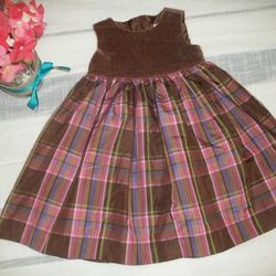 Original Gap Garment Girls Thanksgiving Dress Holiday Dress size 3T