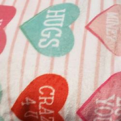 Valentines Throw Blanket