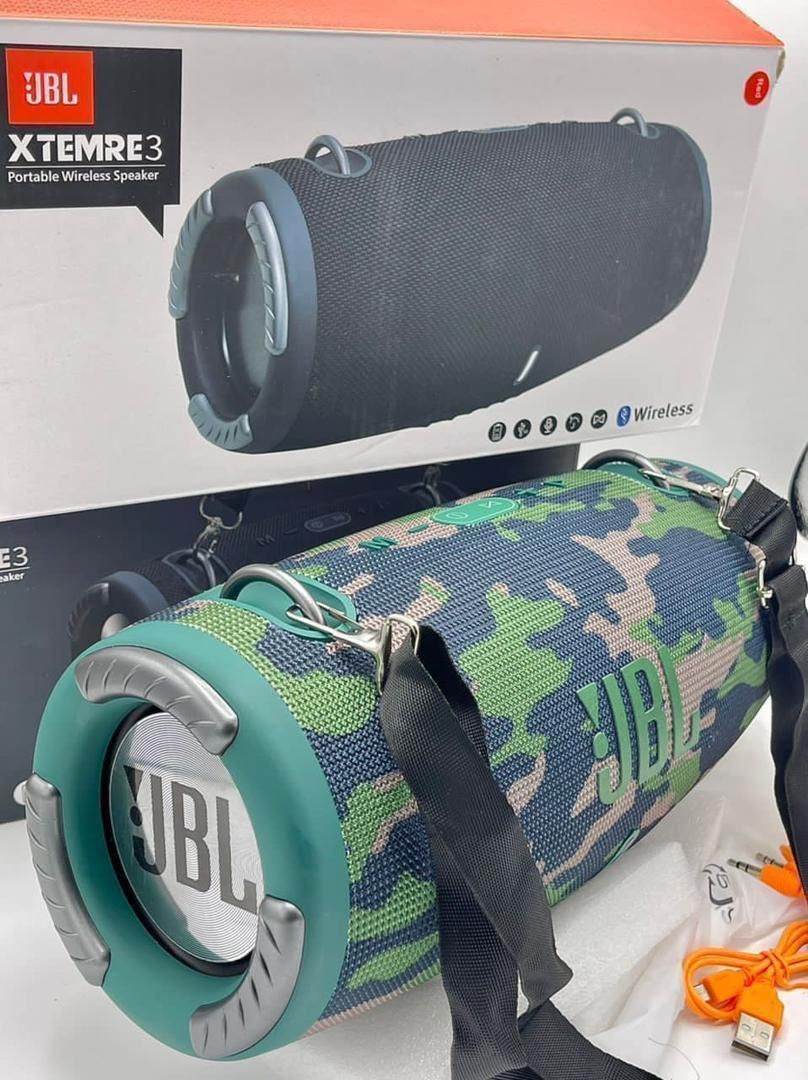JBL Extreme 3 Portable Wireless Bluetooth Speaker(Red,Black And Green)