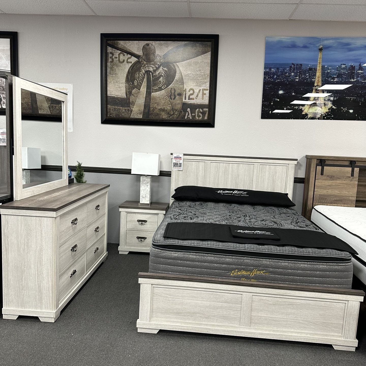 4PC Queen Bedroom Set