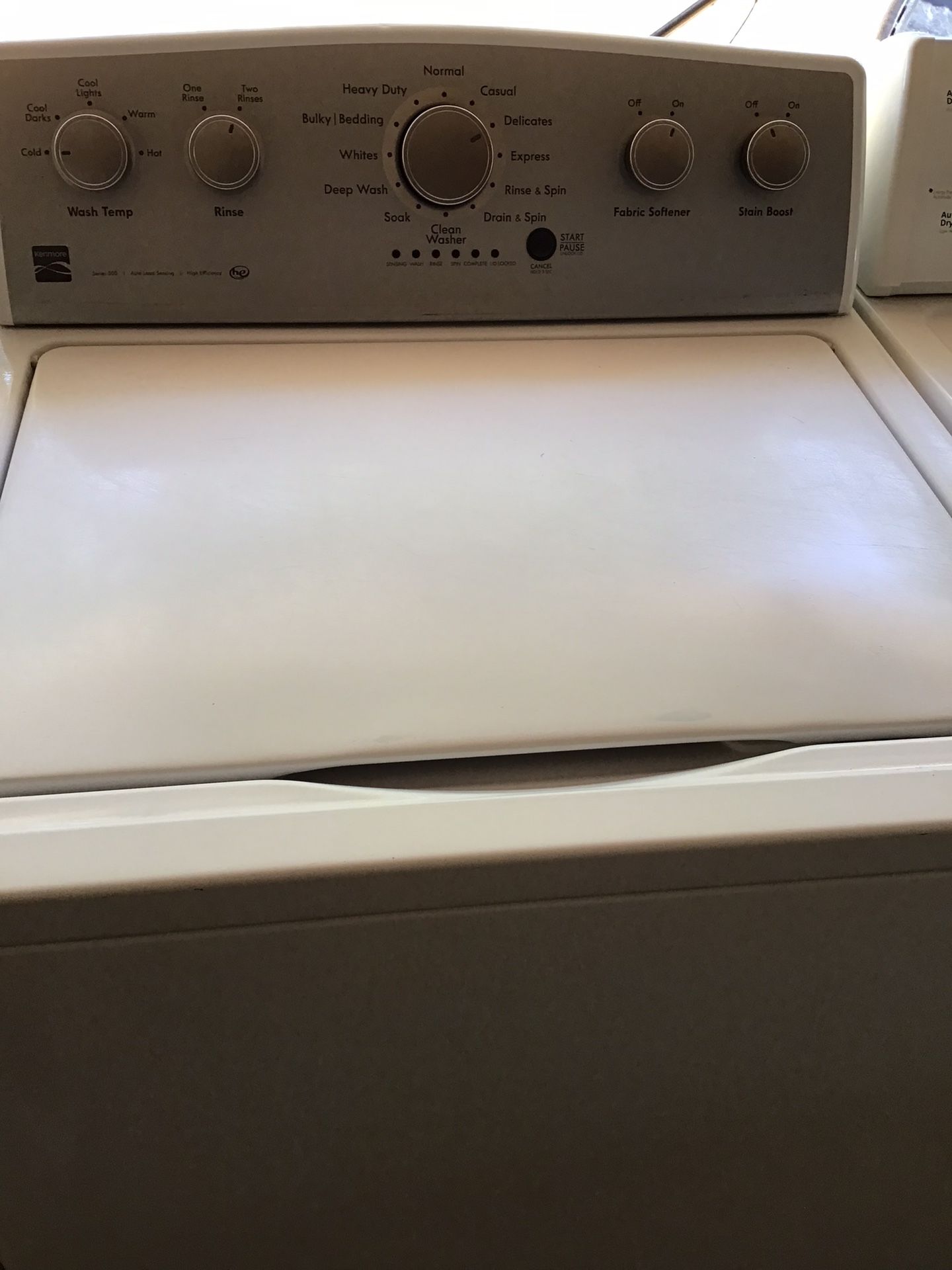 Washer Kenmore
