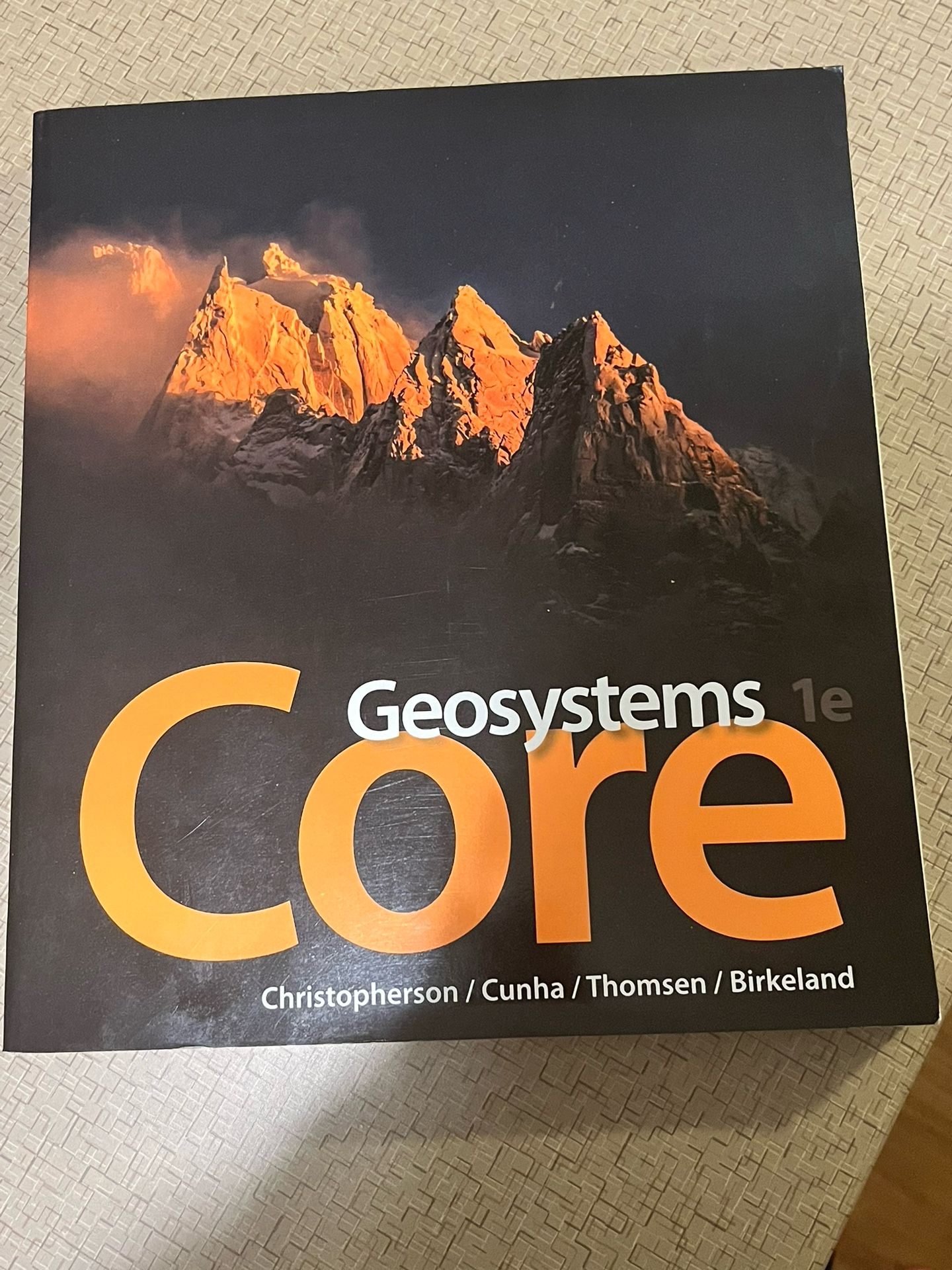 Geosystems Core 1e