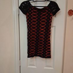 Made For Me Netted Mini Dress